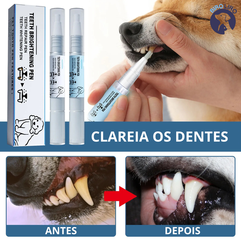 Caneta de limpeza dental