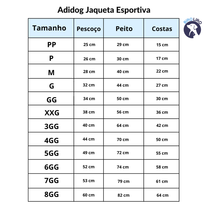 Adidog Jaqueta Esportiva