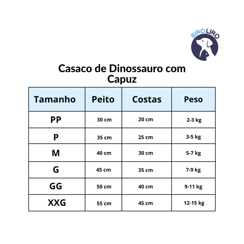 Casaco de Dinossauro com Capuz