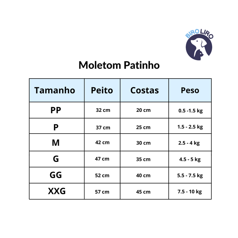 Moletom Patinho