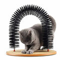 Arco Massageador e Escova para Gatos