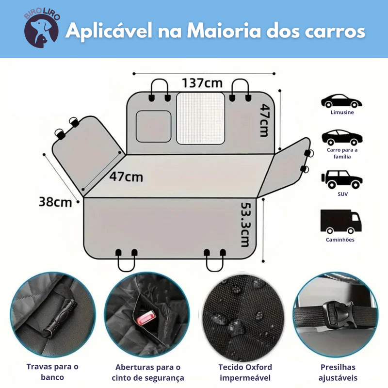 Protetor de Assento para Carro